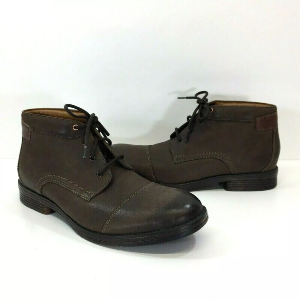New! Clarks Collection Devington Cap Boots Size 13
